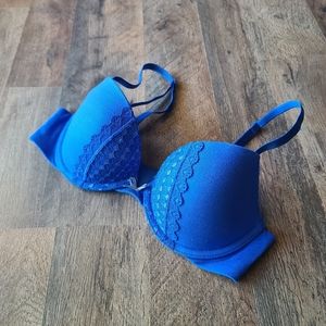 Soft and Sexy Blue Bra